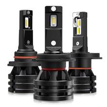 Load image into Gallery viewer, 2Pcs H13 H3 H4 H7 Led Canbus H8 H11 HB3 9005 HB4 9006 Led Headlights Mini 12000LM Car Light Bulbs Automobiles Auto HeadLamp 12V