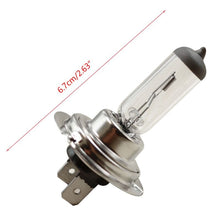 Load image into Gallery viewer, 2Pcs H7 Car Halogen Headlamp 12V 55W Passenger Automobile Near-light Headlight Auto Parts Motorcycle Repair Modification