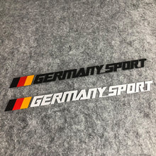 Load image into Gallery viewer, 2pcs Car Styling Oil Tank Stickers GERMANY Sport Automobile Motorcycle Oil Tank Body Helmet Decal