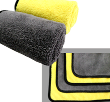 Load image into Gallery viewer, 30*60 Car Towel Microfiber Dishcloth Clean Your Motorcycle Vehicle Rearview Mirror Glass Maintain Automobile Use Car Towel 5pcs