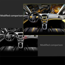 Load image into Gallery viewer, 30cm127cm 3D Carbon Fiber Vinyl Film 3M Car Stickers Waterproof DIY Motorcycle Automobiles Car Styling Wrap Roll Accessories