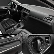 Load image into Gallery viewer, 30cm127cm 3D Carbon Fiber Vinyl Film Car Stickers Waterproof Car Automobiles Styling Wrap Motorcycle Roll Accessories DIY O3O9