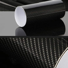 Load image into Gallery viewer, 30cm127cm 3D Carbon Fiber Vinyl Film Car Stickers Waterproof Motorcycle Car Roll Accessories DIY Styling Wrap Automobiles C9M8