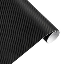 Load image into Gallery viewer, 30cmx127cm 3D Carbon Fiber Vinyl Car Wrap Sticker Sheet Roll Film Car Interior  Motorcycle Automobiles Car Styling Accessories