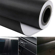 Load image into Gallery viewer, 30cmx127cm 3D Carbon Fiber Vinyl Car Wrap Sticker Sheet Roll Film Car Interior  Motorcycle Automobiles Car Styling Accessories