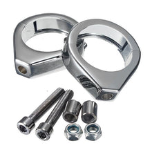 Load image into Gallery viewer, 39mm 41mm Practical Relocation Replacement Bracket Automobiles Turn Signal Clamp Aluminum Professional Motorcycle Fixed Mount