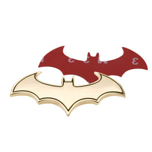 Load image into Gallery viewer, 3D Car Stickers Cool Metal Bat Auto Logo Car Styling Metal Batman Badge Emblem Tail Decal Motorcycle Car Accessories Automobiles