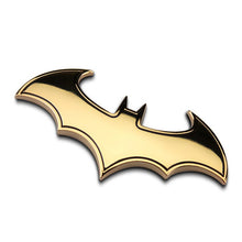 Load image into Gallery viewer, 3D Car Stickers Cool Metal Bat Auto Logo Car Styling Metal Batman Badge Emblem Tail Decal Motorcycle Car Accessories Automobiles