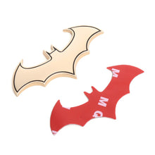 Load image into Gallery viewer, 3D Car Stickers Cool Metal Bat Auto Logo Car Styling Metal Batman Badge Emblem Tail Decal Motorcycle Car Accessories Automobiles