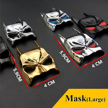 Load image into Gallery viewer, 3D Car Stickers Cool Metal Bat Auto Logo Car Styling Metal Batman Badge Emblem Tail Decal Motorcycle Car Accessories Automobiles
