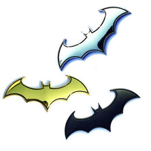Load image into Gallery viewer, 3D Car Stickers Metal Bat Auto Logo Car Styling Metal Batman Badge Emblem Tail Decal Motorcycle Car Accessories Automobiles