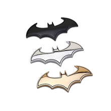 Load image into Gallery viewer, 3D Car Stickers Metal Bat Auto Logo Car Styling Metal Batman Badge Emblem Tail Decal Motorcycle Car Accessories Automobiles
