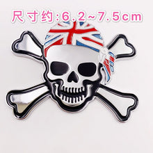 Load image into Gallery viewer, 3D Car Styling Stickers Automobile-Decals 3D skull Stickers for motorcycles Label Stickers Badge Decoration