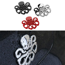 Load image into Gallery viewer, 3D Metal Skull HEIL HYDRA Car Emblem Badge DIY Car Stickers Decal Motorcycle Auto Car Styling Accessories Automobiles
