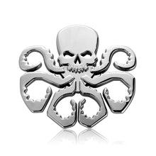 Load image into Gallery viewer, 3D Metal Skull HEIL HYDRA Car Emblem Badge DIY Car Stickers Decal Motorcycle Auto Car Styling Accessories Automobiles