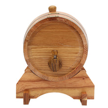Load image into Gallery viewer, 5L Wooden Barrel with Spigot for Whisky Wine Liquor Homebrew