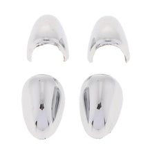 Load image into Gallery viewer, 4 Pack Automobiles &amp; Motorcycles ABS Chrome Screen Washer Wiper Water Spray Nozzle Cover Cap for Cruze