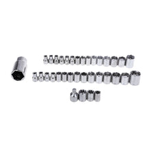 Load image into Gallery viewer, 40pc Automobile Motorcycle Repair Tool Case Precision Socket Wrench Set Sleeve Screwdriver tools for Auto Car Vehicle Repair Kit