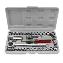 Load image into Gallery viewer, 40pcs/lot Automobile Motorcycle Repair Tool Box Sleeve Screwdriver Kit Auto Car Repair Tool Kit Precision Socket Car Wrench Se