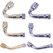 Load image into Gallery viewer, 45/90/135 Degree Angle Car Air Tire Valve Stem Extension Adapter Motorcycle Automobile Vehicles Tyre Valve Extender