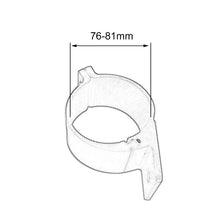 Load image into Gallery viewer, 49-54mm/76-81mm Work Lamp Bracket for Automobile &amp; Motorcycle LED Aluminum Alloy Support Holder Car LED Bar Roll Bull Mount