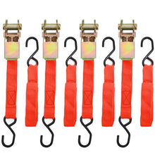 Load image into Gallery viewer, 4PCS Automobiles Motorcycles Car Tie Down Strap Strong Ratchet Belt Luggage Bag Durable Fasteners Truck Cargo Strap