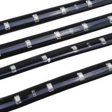 Load image into Gallery viewer, 4Pcs Car Light Waterproof Decor Light-emitting Diode Auto Motorcycle Truck Flexible Strip Automobile Lamp Accessories 30cm 15LED