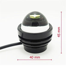 Load image into Gallery viewer, 4Pcs Fish eye DRL 12V Car Led Len Fog Lamp Eagle Eye Motorcycle Daytime Running Light Automobile bulbs White 6000K Yellow 3000K