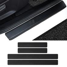 Load image into Gallery viewer, 4Pcs Waterproof Carbon Fiber Sticker Protective for HYUNDAI Solaris ix35 i20 i30 Tucson car accessories Motorcycle Automobiles