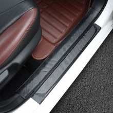 Load image into Gallery viewer, 4Pcs Waterproof Carbon Fiber Sticker Protective for skoda octavia fabia rapid yeti car accessories Motorcycle Automobiles