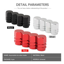 Load image into Gallery viewer, 4pcs Car Wheel Tire Valves Tyre Air Caps case for lada niva kalina priora granta largus vaz samara 2110 Motorcycle Automobiles
