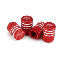 Load image into Gallery viewer, 4pcs Santa Claus Pattern Car Wheel Tire Valve Caps Tyre Rim Stem Covers Dust Waterproof For Automobiles Motorcycles Trucks Bikes