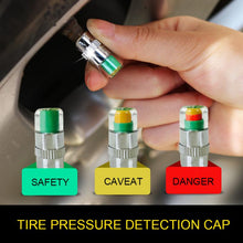 Load image into Gallery viewer, 4pcs/set Universal Car Auto Tire Pressure Alarm Monitor Valve Stem Caps Sensor Indicator Alert Automobile Motorcycle Accessories