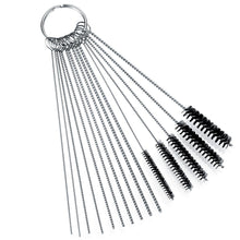 Load image into Gallery viewer, 5/10/14/15Pcs Carburetor Carbon Dirt Jet Remove Cleaning Needles+Brushes Tools Cleaning Tools for Automobile Motorcycle tubing