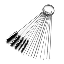 Load image into Gallery viewer, 5/15PC Carburetor Carbon Dirt Jet Remove Cleaning Needles Brushes Car Styling Cleaning Tools for Automobile Motorcycle Tubing