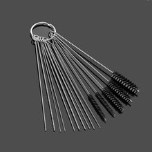 Load image into Gallery viewer, 5/15PC Carburetor Carbon Dirt Jet Remove Cleaning Needles Brushes Car Styling Cleaning Tools for Automobile Motorcycle Tubing