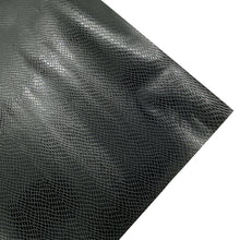 Load image into Gallery viewer, 50x100/200/300/400/500CM Black Snake Skin Leather Pattern Carbon Fiber Vinyl Film Automobiles Motorcycle Car Styling