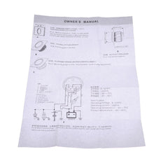 Load image into Gallery viewer, 52mm volt meter Marine Auto Voltmeter 8-16V Waterproof Gauge For Motorcycle Car Boat Automobile With Red Backlight 12V