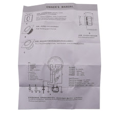 Load image into Gallery viewer, 52mm volt meter Marine Auto Voltmeter universal 8-16V Waterproof Gauge For Motorcycle Car Boat Automobile With Red Backlight 12V
