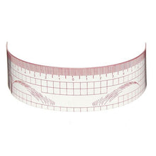 Load image into Gallery viewer, Reusable Eyebrow Grooming Stencil Measure Ruler Brow Shaper Makeup Shaping Tool