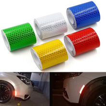 Load image into Gallery viewer, 5CM*3M Car Reflective Tape Sticker Car Styling Self Adhesive Warning Tape Automobiles Motorcycle Reflective Strip on Car Styling