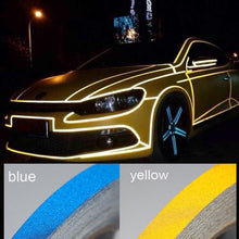 Load image into Gallery viewer, 5M*1CM Reflective Sticker Car Motorcycle Decoration Decals DIY Automobile Luminous Strip Vinyl Sticker Waterproof Car Stickers