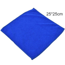 Load image into Gallery viewer, 5PCS 30*30cm Microfiber Car Cleaning Towel Automobile Motorcycle Washing Glass Cleaning Small Towel