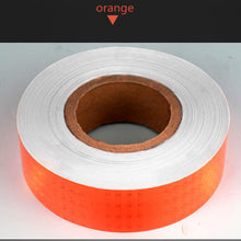 Load image into Gallery viewer, 5cm*100cm Automobile luminous strip car motorcycle Decoration Safety Warning Tape Car DIY Styling Fluorescent Reflective Sticker