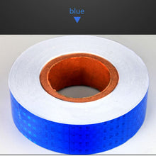 Load image into Gallery viewer, 5cm*100cm Automobile luminous strip car motorcycle Decoration Safety Warning Tape Car DIY Styling Fluorescent Reflective Sticker