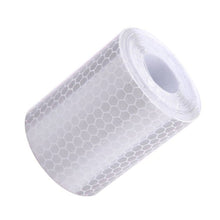 Load image into Gallery viewer, 5cm*3m Safety Mark Reflective Tape Stickers Car-styling Self Adhesive Warning Tape Automobiles Motorcycle Reflective Film