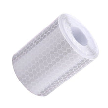 Load image into Gallery viewer, 5cm*3m Safety Mark Reflective Tape Stickers Car-styling Self Adhesive Warning Tape Automobiles Motorcycle Reflective Film