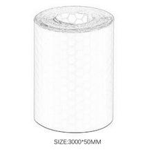 Load image into Gallery viewer, 5cm*3m Safety Mark Reflective Tape Stickers Car-styling Self Adhesive Warning Tape Automobiles Motorcycle Reflective Film