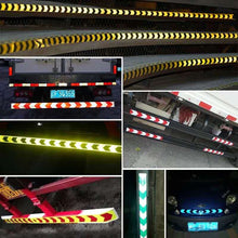 Load image into Gallery viewer, 5cm*40m Safety Mark Reflective tape stickers car-styling Self Adhesive Warning Tape Automobiles Motorcycle Reflective Film