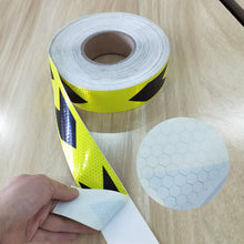 Load image into Gallery viewer, 5cm*40m Safety Mark Reflective tape stickers car-styling Self Adhesive Warning Tape Automobiles Motorcycle Reflective Film